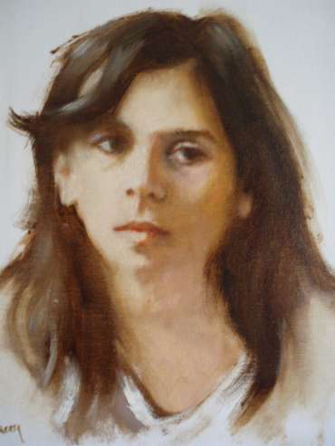 Study of Girl by Graham Lacey