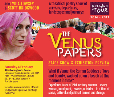 THE VENUS PAPERS -  Stage Show & Exhibition Preview