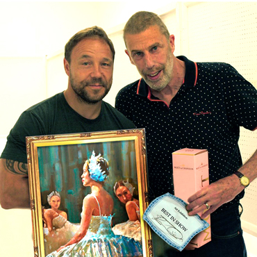 Award | Kelvin Adams wins a Best In Show award at Visage Art Group