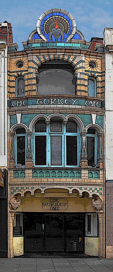 Photograph of the Turkey Cafe in Leicester