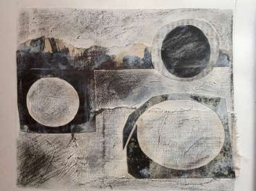 Thumbnail image of Bim Fowler - 'Abstract 1' - sketchbook study - Inspired |  May