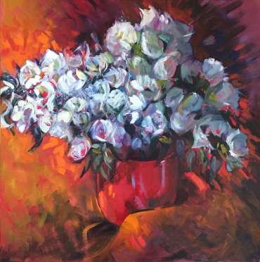 Thumbnail image of Judy Merriman, 'White Azalea' - Inspired |  May