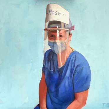 Thumbnail image of Lisa Timmerman 'Hogg' (Portrait for NHS Heroes) - Inspired | July