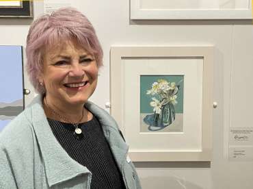 Thumbnail image of Vivienne Cawson,  winner of the Rosemary & Co Brushes Prize - LSA Awards 2021 Evening