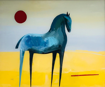 Henrietta Corbett, Blue Horse, Red Moon