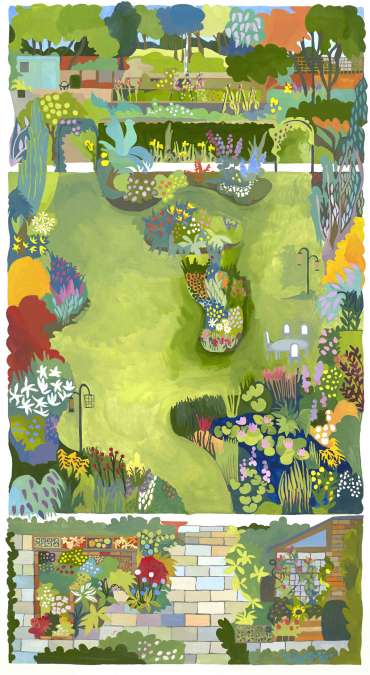 Our Back Garden by Helen Newton