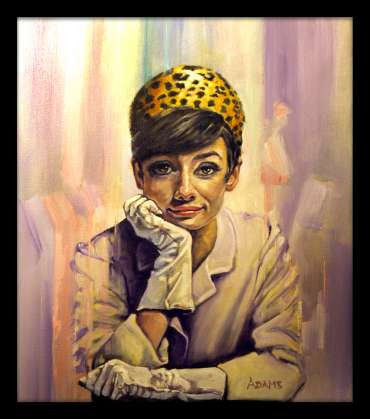 Thumbnail image of Audrey in Gloves by Kelvin Adams