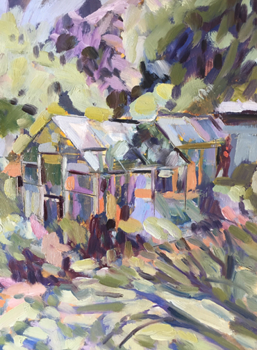 Thumbnail image of Greenhouses by Lesley Brooks