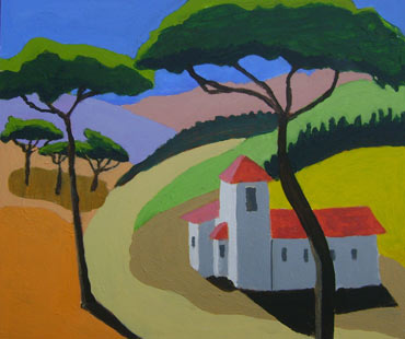 Thumbnail image of Tuscan Church by Roger Whiteway