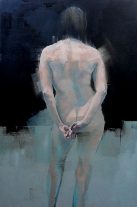 Thumbnail image of Pensive Nude by Scott Bridgwood