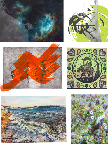 A selection of work by new members 2018