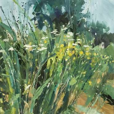 Scraptoft Hill Farm, Wild Flower Meadow by Christopher Bent
