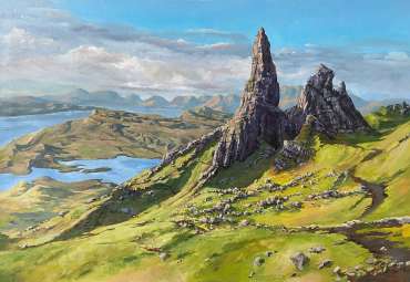 Old Man of Storr by Ian Cox