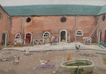 Portrait of a Staffordshire Farmyard by John Redfern