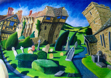 Stokesey Castle, Shropshire by Mikki Longley