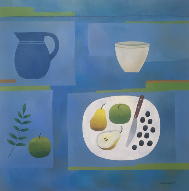 Blue Still Life by Reg Cartwright