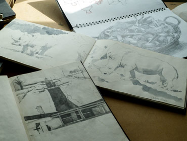 Sketchbooks by Mary Rodgers