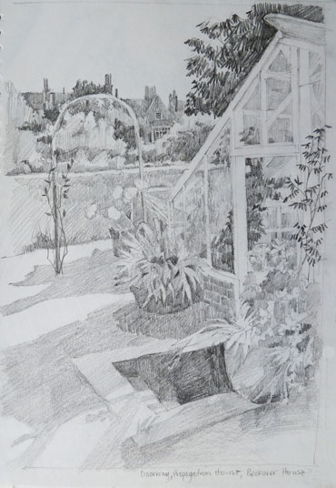 Sketchbook drawing by Mary Rodgers