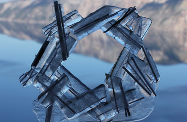 Ice Sculpture by Deborah Bird