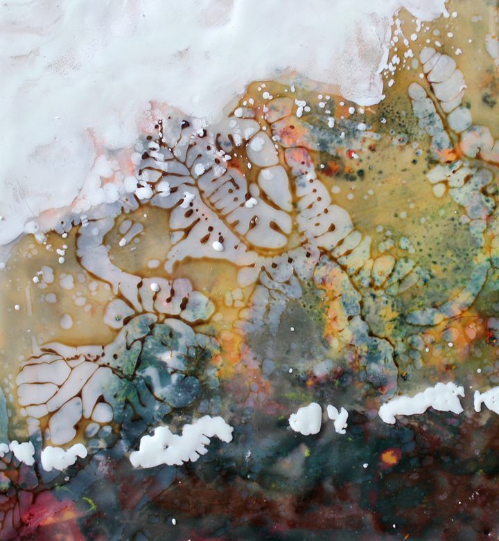 Encaustic painting by Jo Sheppard