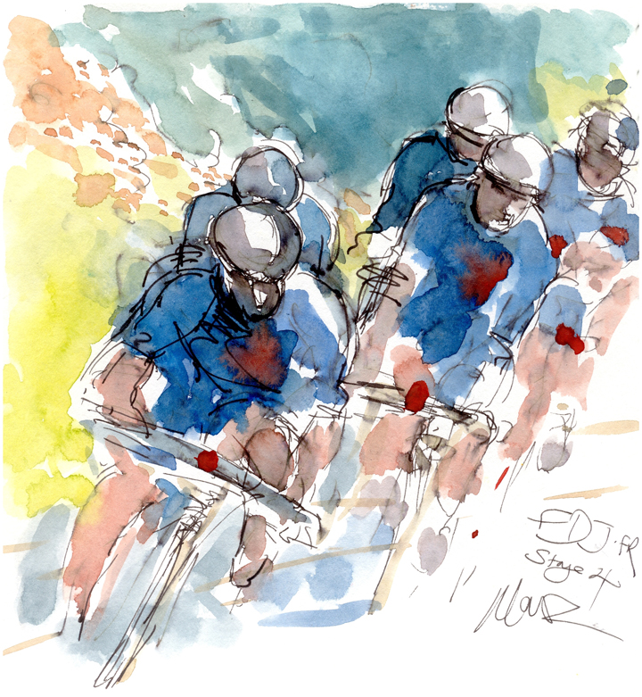 Drawing by Maxine Dodd