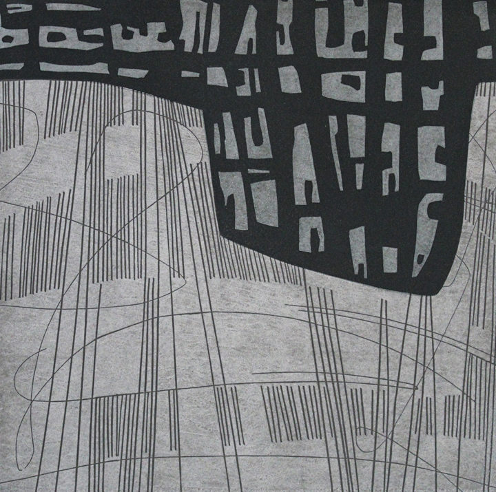 Linocut by Fiona Humphrey