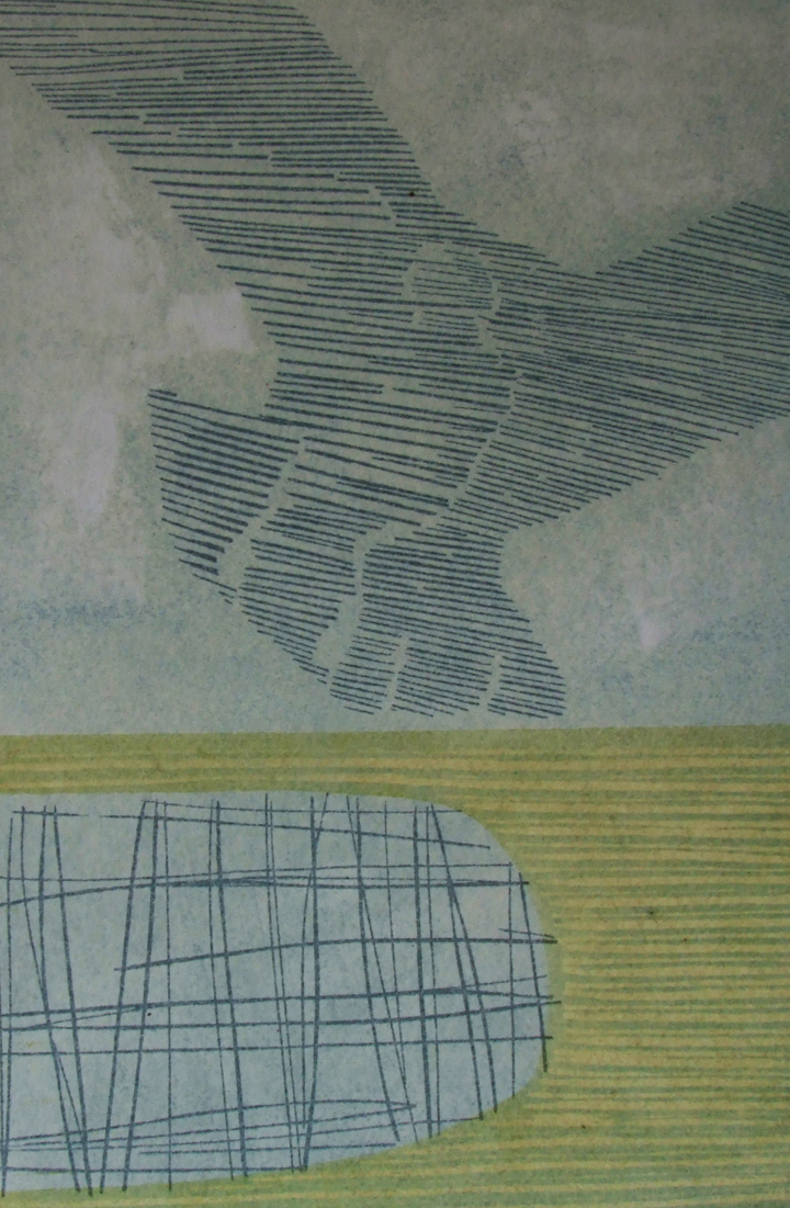 Linocut by Fiona Humphrey