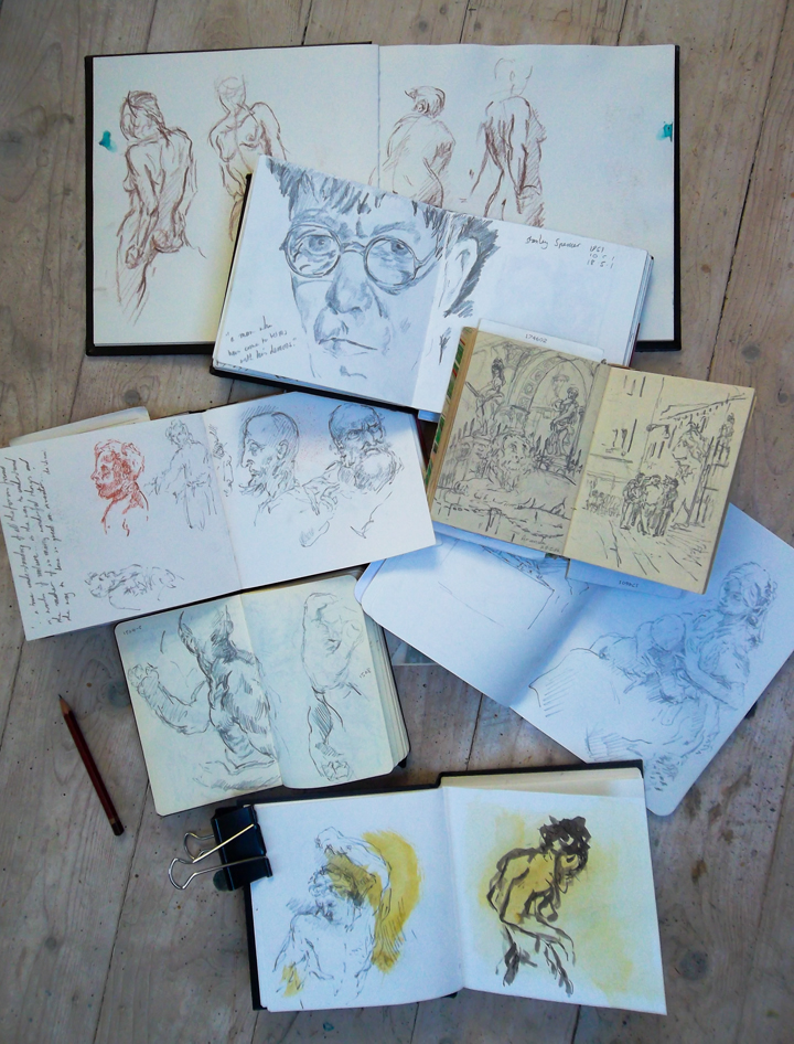 Mark Hancock's sketchbooks