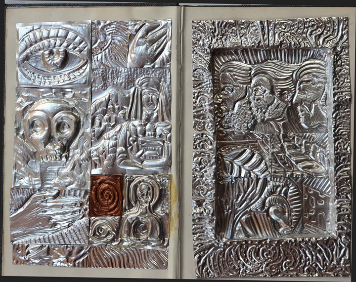 George Sfougaras, reliquary book