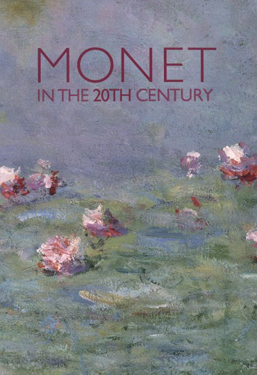 Monet in the 20th Century exhibition catalogue cover