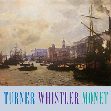 Turner Whistler Monet lecture poster (detail)