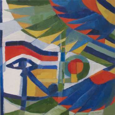 Thumbnail image of Mary Rodgers, 'Eye of Horus' - Project 2006 - New Art inspired by the Ancient Egyptian Collection