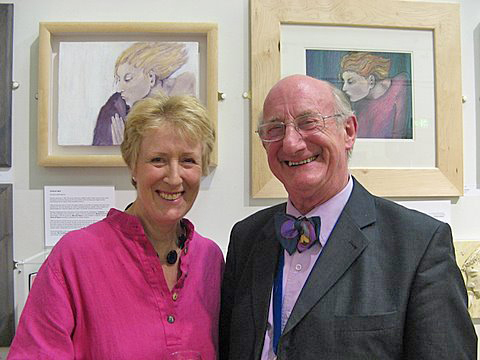 Photograph of Vivian Heffernan and Douglas Smith