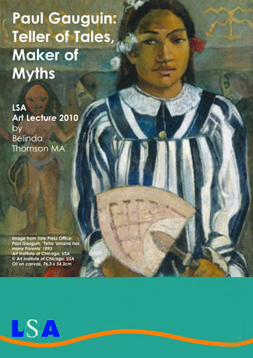 Paul Gauguin lecture poster