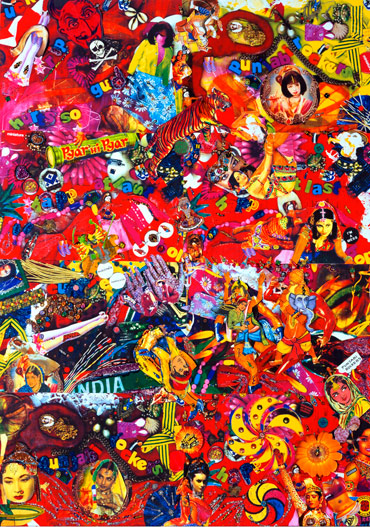 Pubjabi Rockers Artwork by Chila Kumari Burman