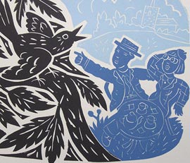 Linocut Day Course With Peter Clayton