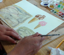 Beginners Watercolours With Rita Sadler