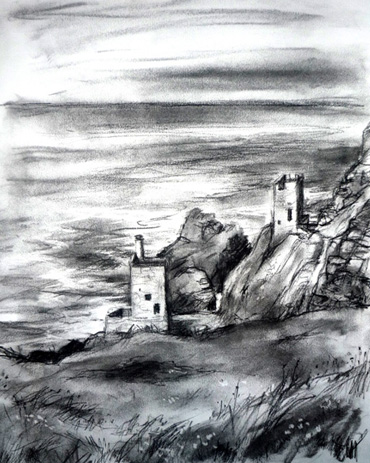 drawing Vivien Blackburn workshop