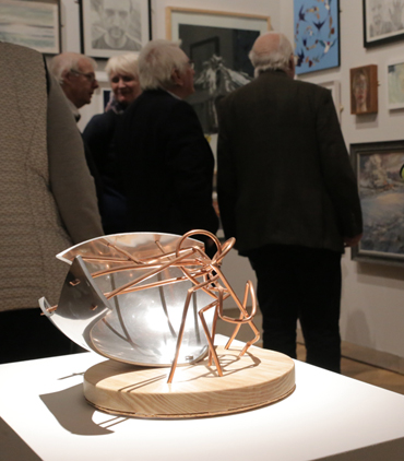 Thumbnail image of Carl Swanson, 'What a Web we Weave', Aluminium, copper & wood - LSA ANNUAL EXHIBITION 2017