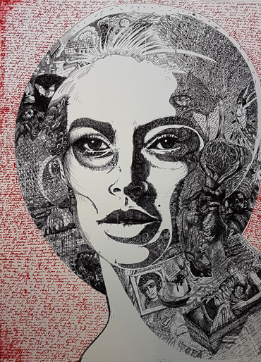 Print by George Sfougaras
