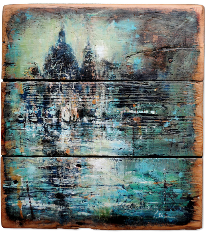 Painting by Linda Sharman