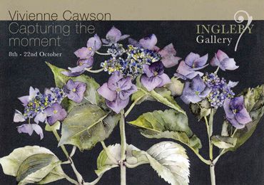 Poster for Vivienne Cawson exhibition