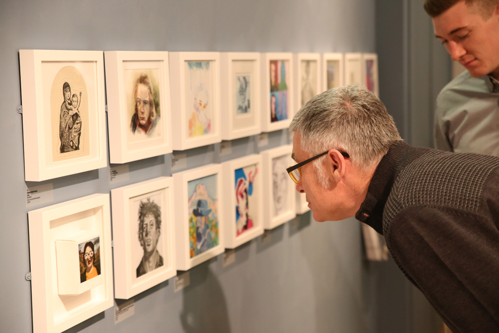 Photograph of Little Selves exhibition