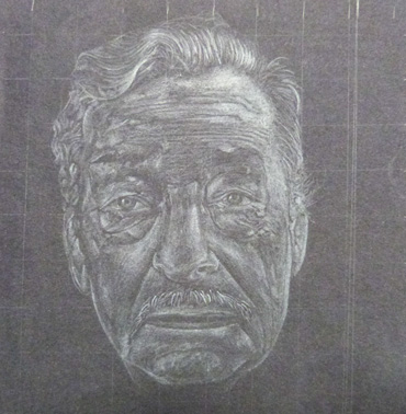 Thumbnail image of Jordan Illingworth, Robert Smyth School, Study in Black & White', pencil - Little Selves - Student Prizes