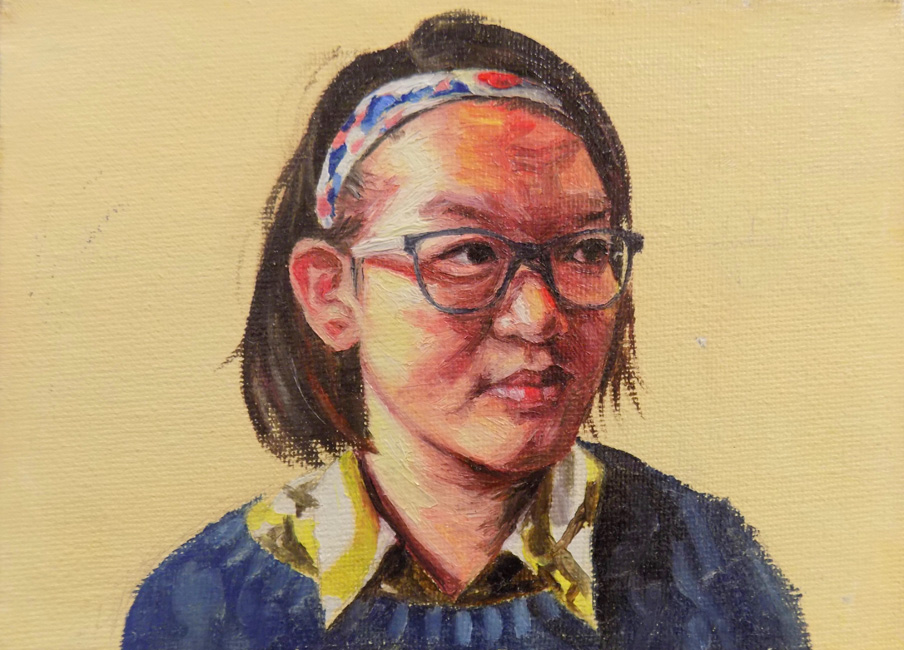 Painting by Yuanqing Zhang