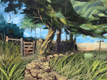 painting by Peter Clayton