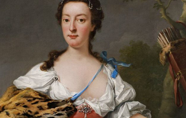 Detail of painting by Andrea Soldi