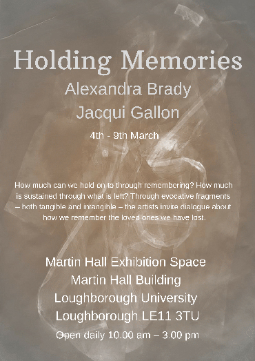 Poster for Holding Memories