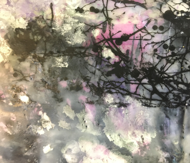 Jo Sheppard - student encaustic paintings