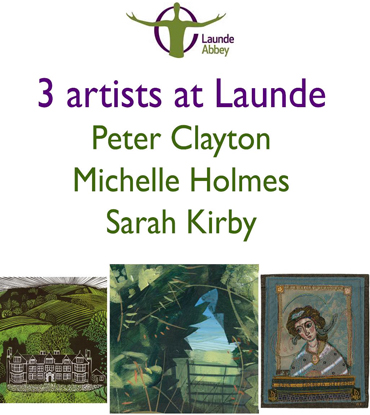 Launde Abbey Artists in Residence poster